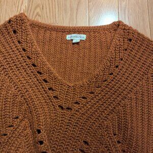 Chunky Knit V-Neck Sweater